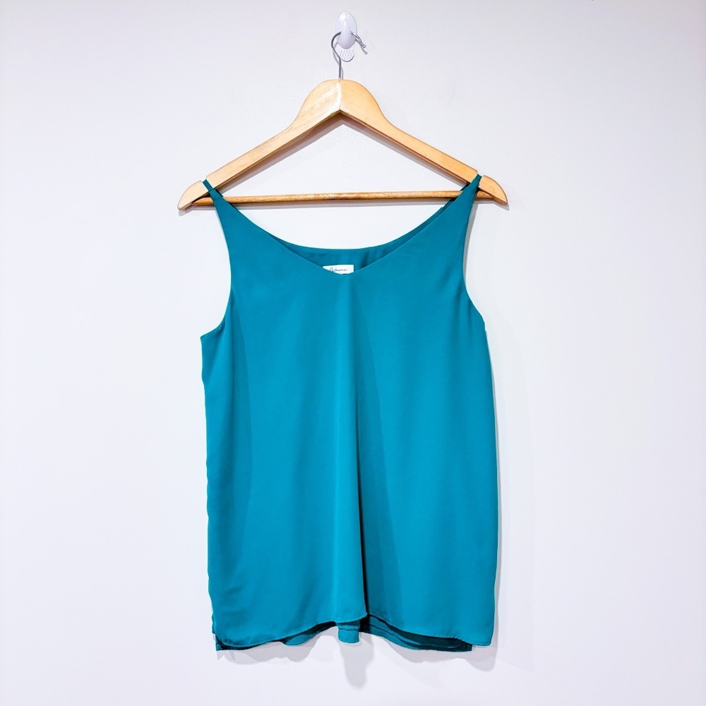 REITMANS Green flowy tank top